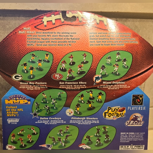 1997 All Stars MVP's San Francisco 49ers Poseable Action Figures NEW Galoob - Picture 8 of 10